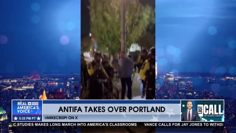 JOURNALIST PUTS OUT BURNING FLAG, GETS ARRESTED BY POLICE
