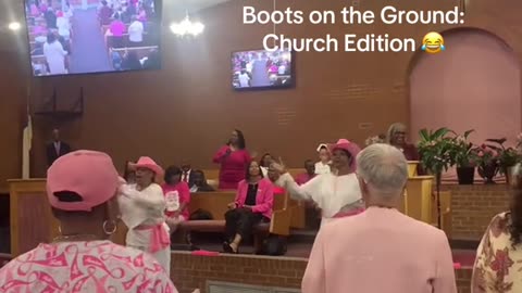 Boots on the ground - church edition 🫣🥾🥾 #churchchronicles