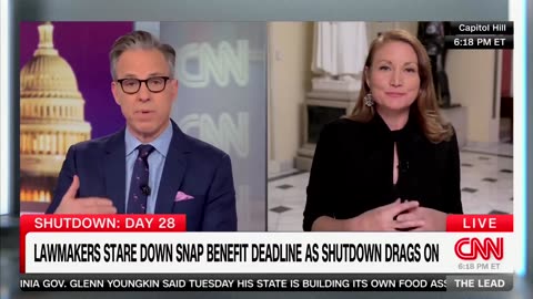Jake Tapper Clashes With Democrat Rep Who Blames Trump Admin For Looming Food Aid Freeze