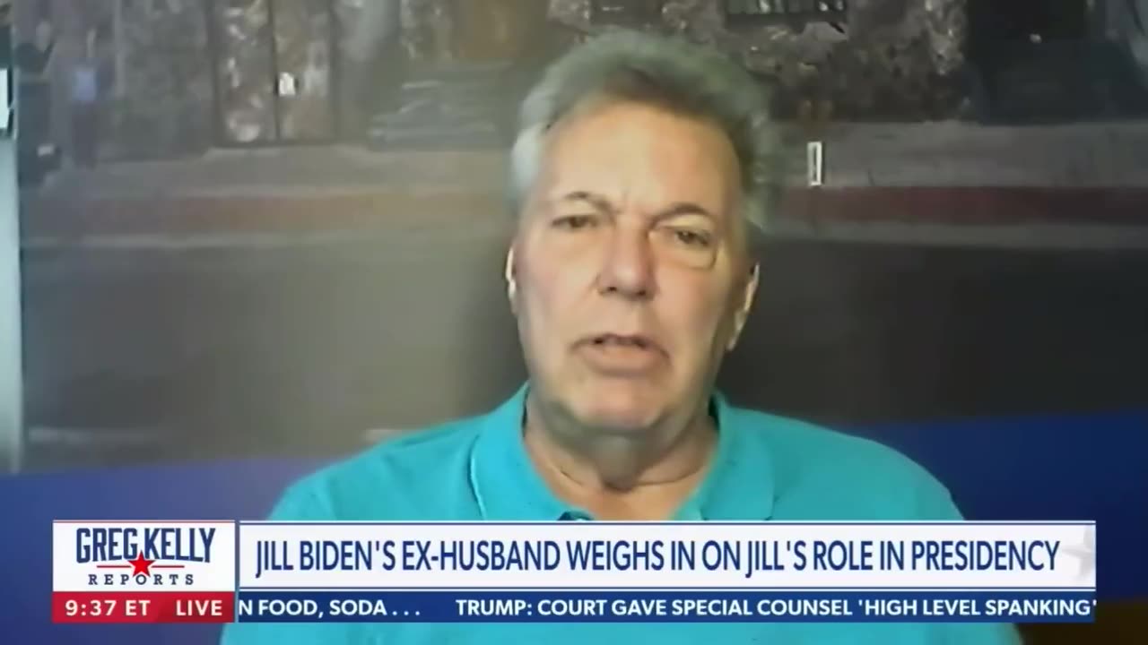Jill Biden's ex-husband prefesses love for Trump