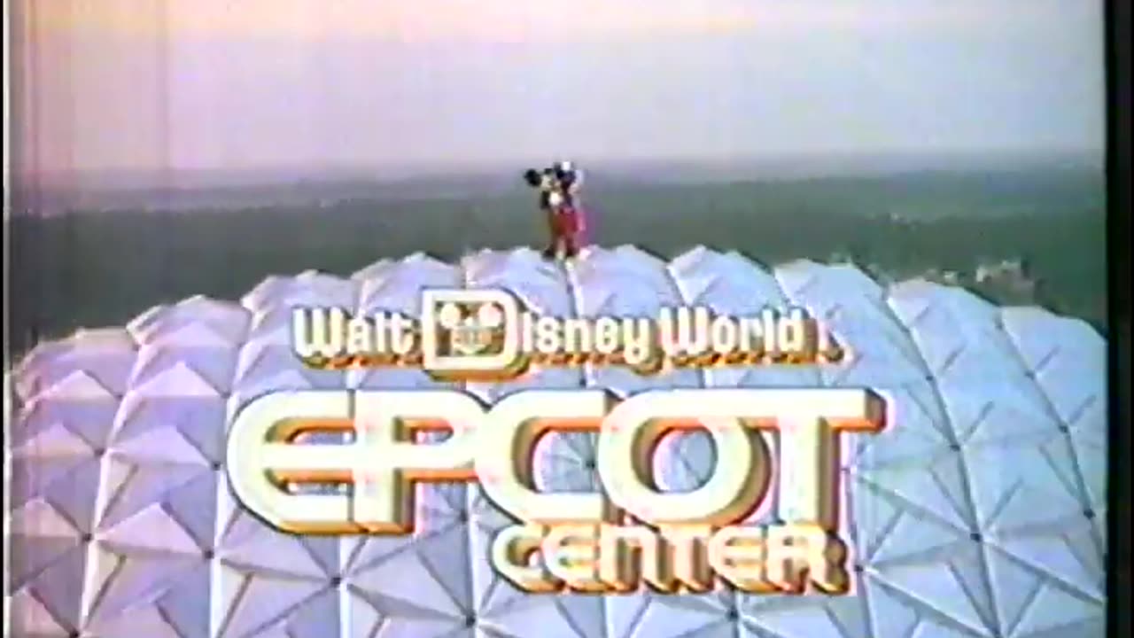 1988 Disney Epcot Center Ad