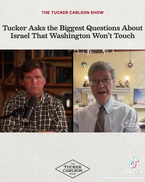 The dam is cracking…Tucker is asking the forbidden Q