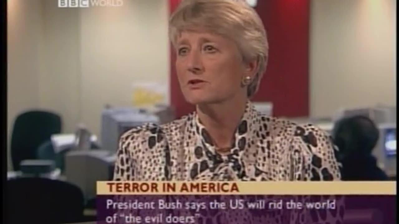 BBC World News BBC September 16, 2001 1000pm-1010pm BST