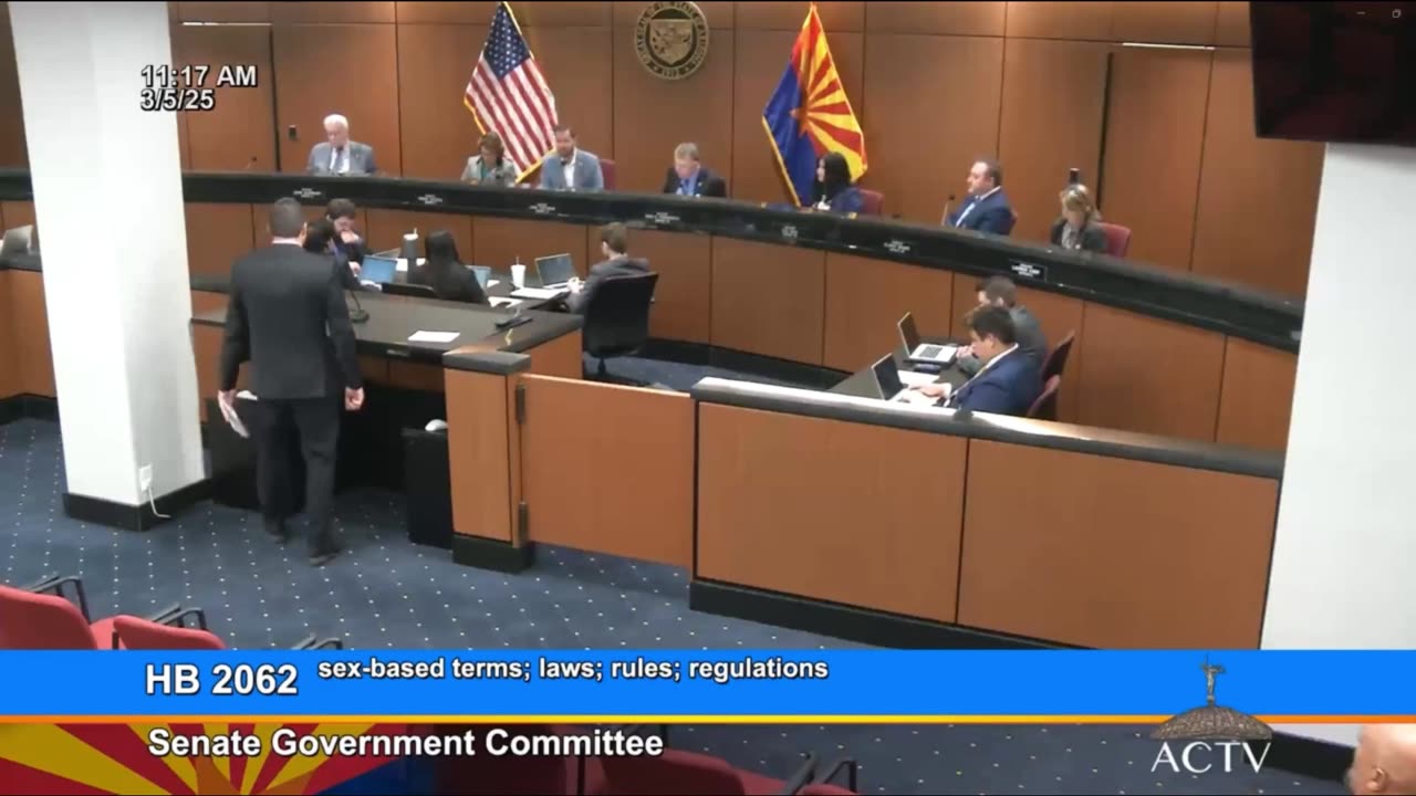 Testifying to AZ Senate in support of HB 2062