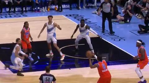 OKC THUNDER - One pass, two passes, threeeee 👌