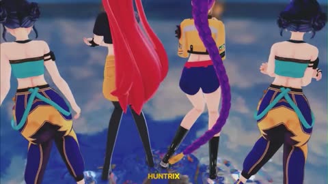 K-POP DEMON HUNTERS 💋 Dance x Memes x Kisses | MMD Compilation