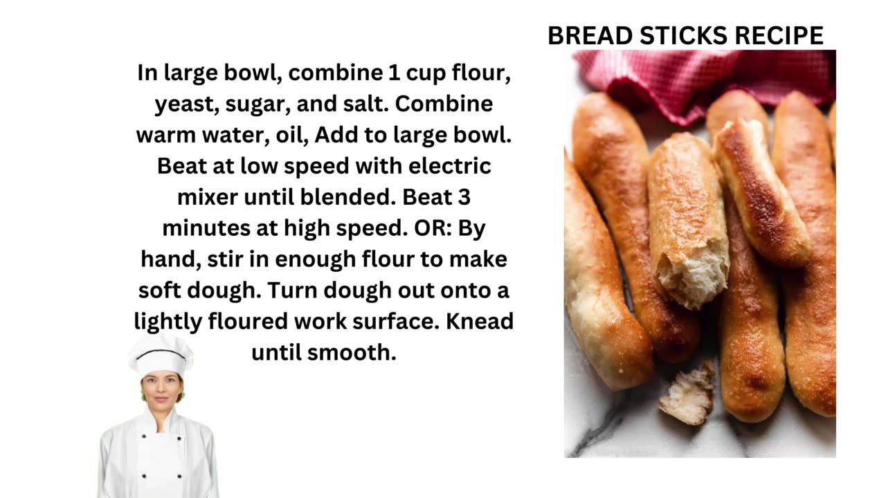 BREAD STICK RECIPE