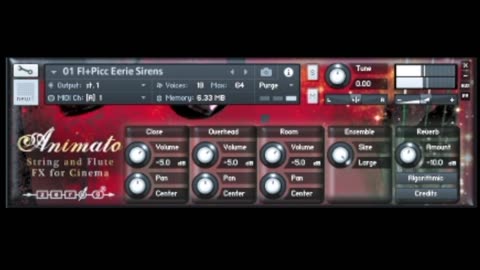 Zero-G Animato Kontakt Sample Library collection by Zero G Flute Demo