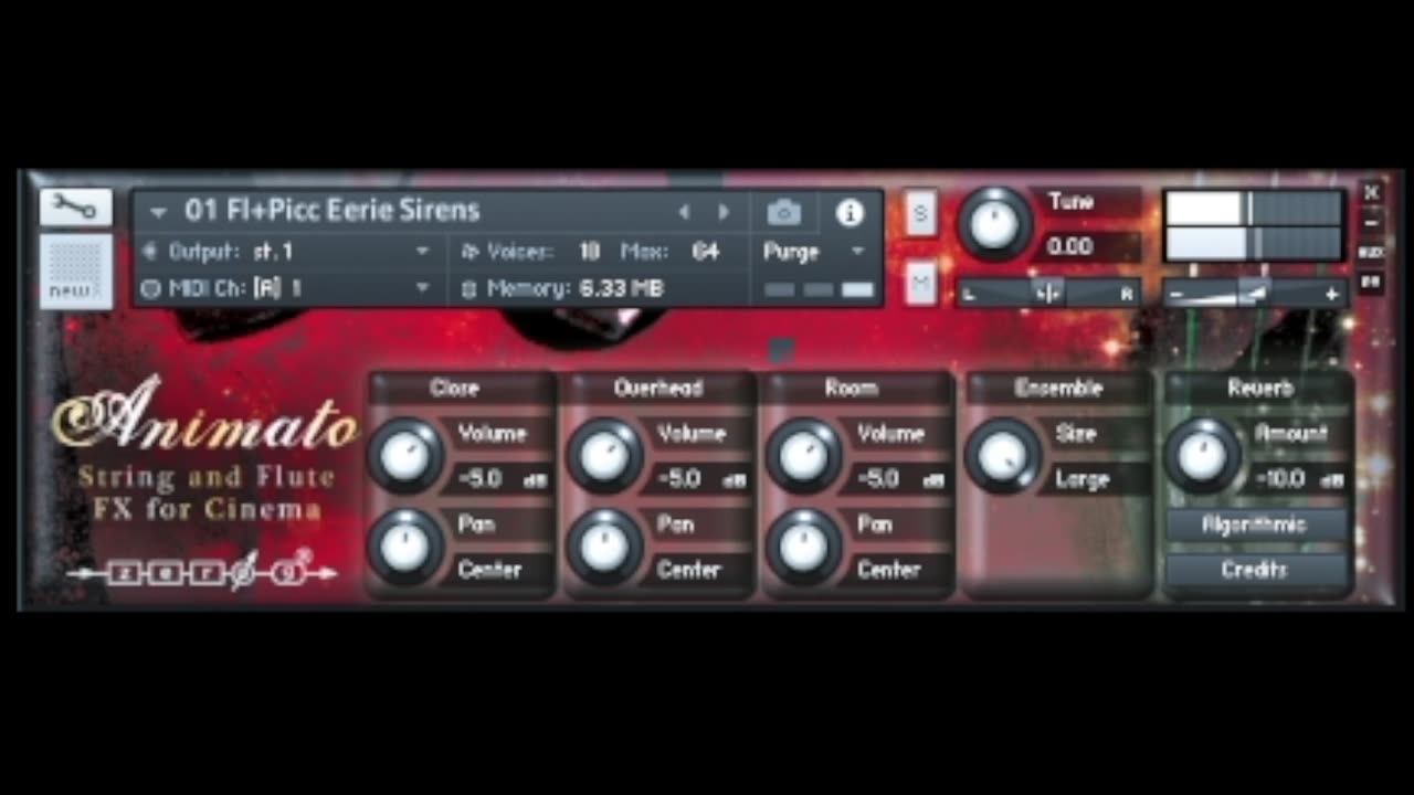 Zero-G Animato Kontakt Sample Library collection by Zero G Flute Demo