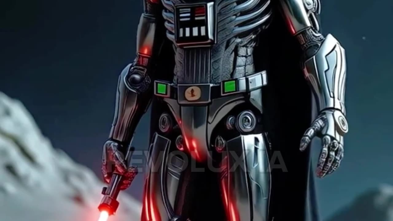 Darth Vader + Sauron + Batman Fusão - #shorts #inteligenciaartificial #iaarte #darthvader #ia