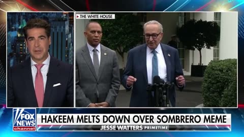 Hakeem Jeffries Is Mad Over TRUMP Meme