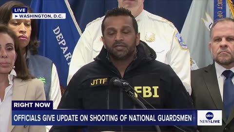 FULL REMARKS BY FBI DIRECTOR KASH PATEL ON YESTERDAYS DC ATTACK