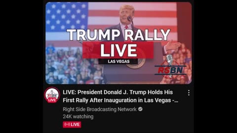 President Donald J. Trump Holds His First Rally After Inauguration in Las Vegas