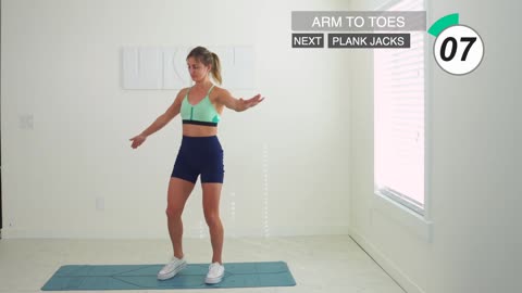 10 Min HIIT | Intense Full Body Workout to Burn Fat & Tone.