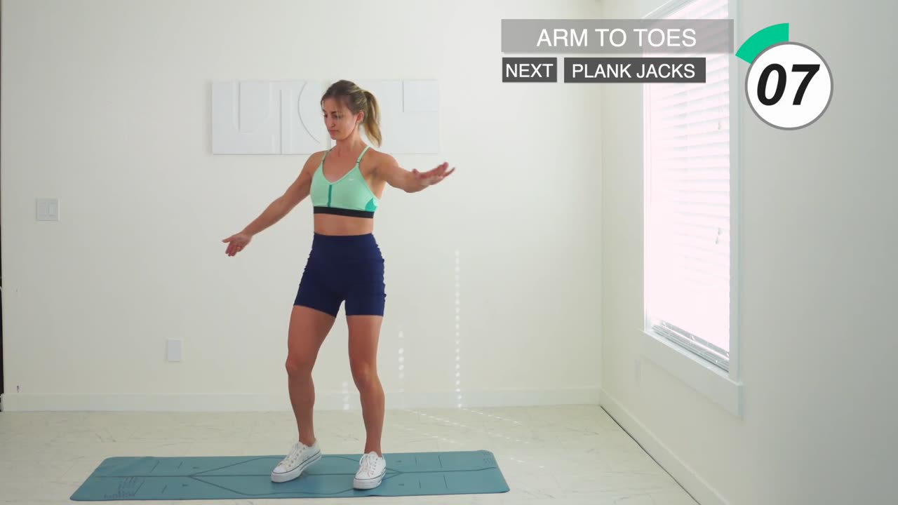 10 Min HIIT | Intense Full Body Workout to Burn Fat & Tone.