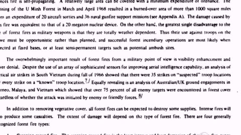 DARPA document on how to use "forest fires as a weapon". It's 170 pages long.