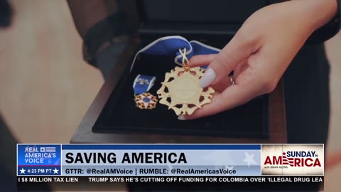 POTUS GIVES CHARLIE KIRK PRESIDENTIAL MEDAL OF FREEDOM