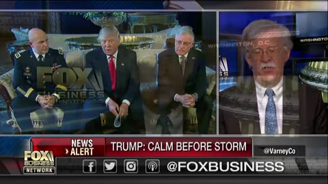Trumps 'calm before the storm' comments? w/ John Bolton..