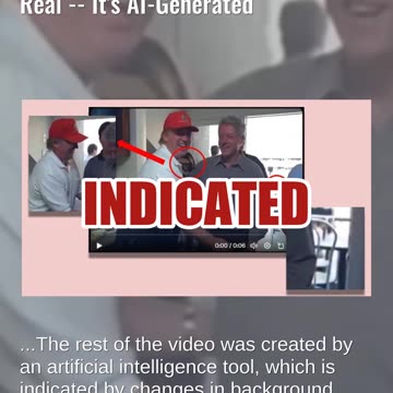 Fact Check: Video Of Donald Trump Touching Bill Clinton's Crotch Is NOT Real -- It's AI-Generated