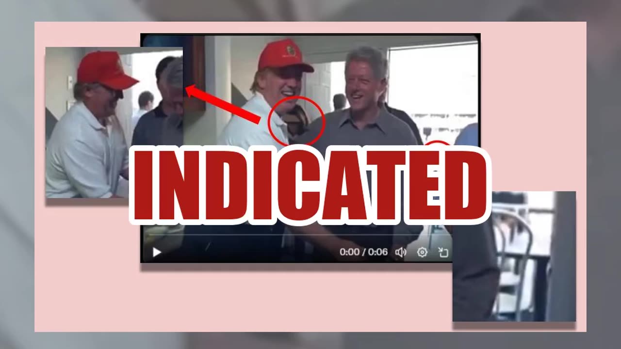 Fact Check: Video Of Donald Trump Touching Bill Clinton's Crotch Is NOT Real -- It's AI-Generated