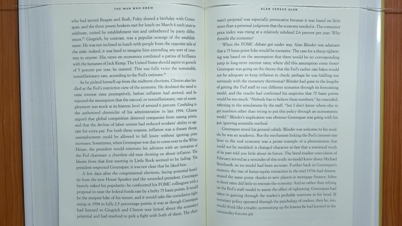 The Man Who Knew 053 Alan Greenspan by Sebastian Mallaby 2016 Audio/Video Book S053