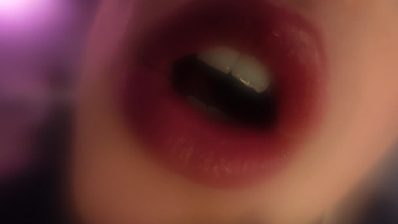 FOGGY LENS ASMR - YOU ARE MY LOLLIPOP - LENS LICKING, KISSING, EATING ETC