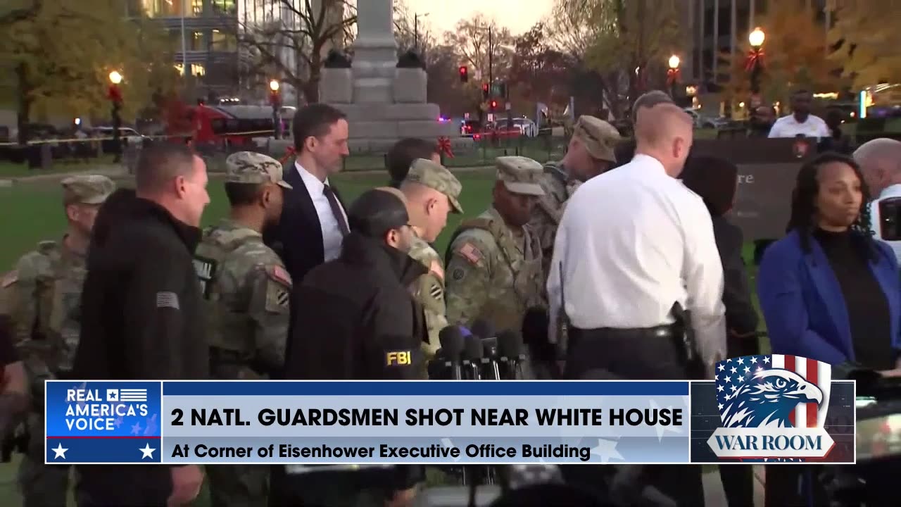 BREAKING: 2 National Guardsmen Shot Near White House At Corner Of Eisenhower Executive Office Building