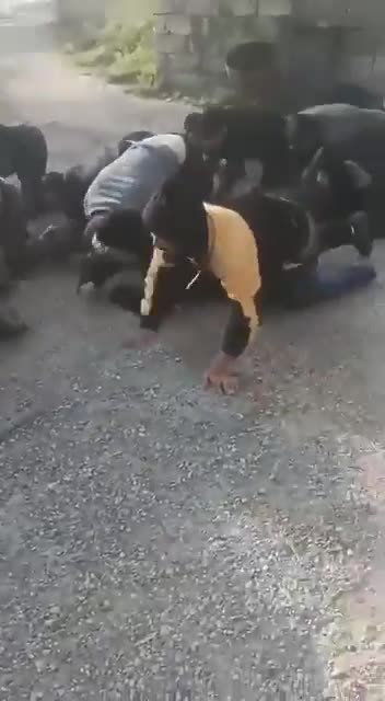 Muslims are forcing other Muslims to crawl and bark like dogs as Syria descends further into chaos