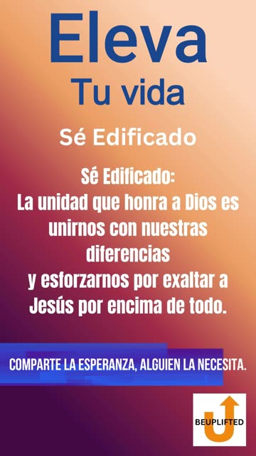 La unidad que honra...