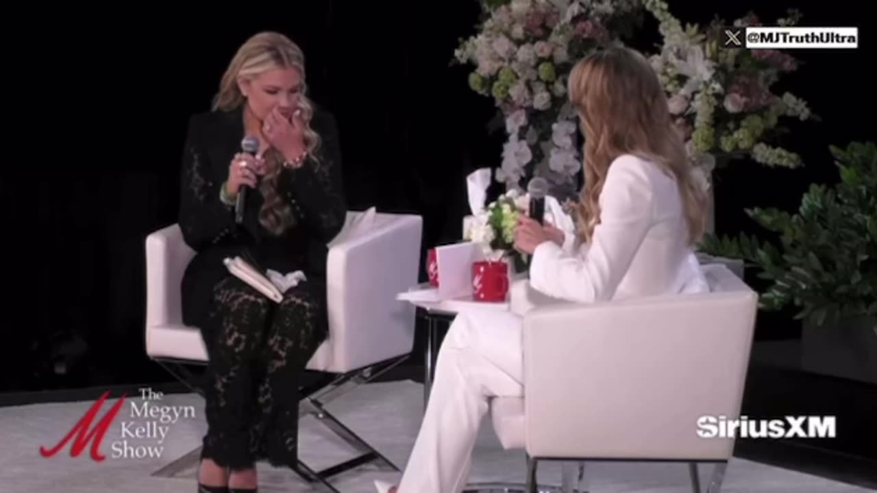 The crowd sings Happy Birthday to Erika Kirk