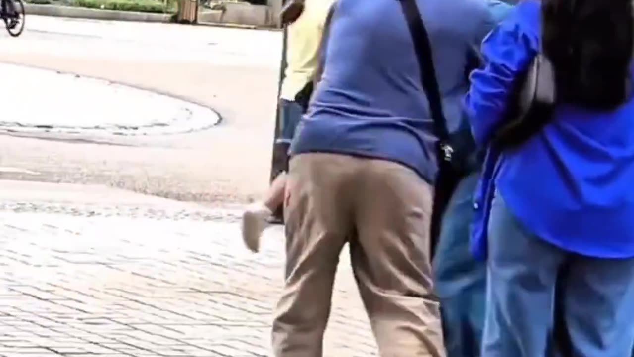 It was just a joke. They are very violent.