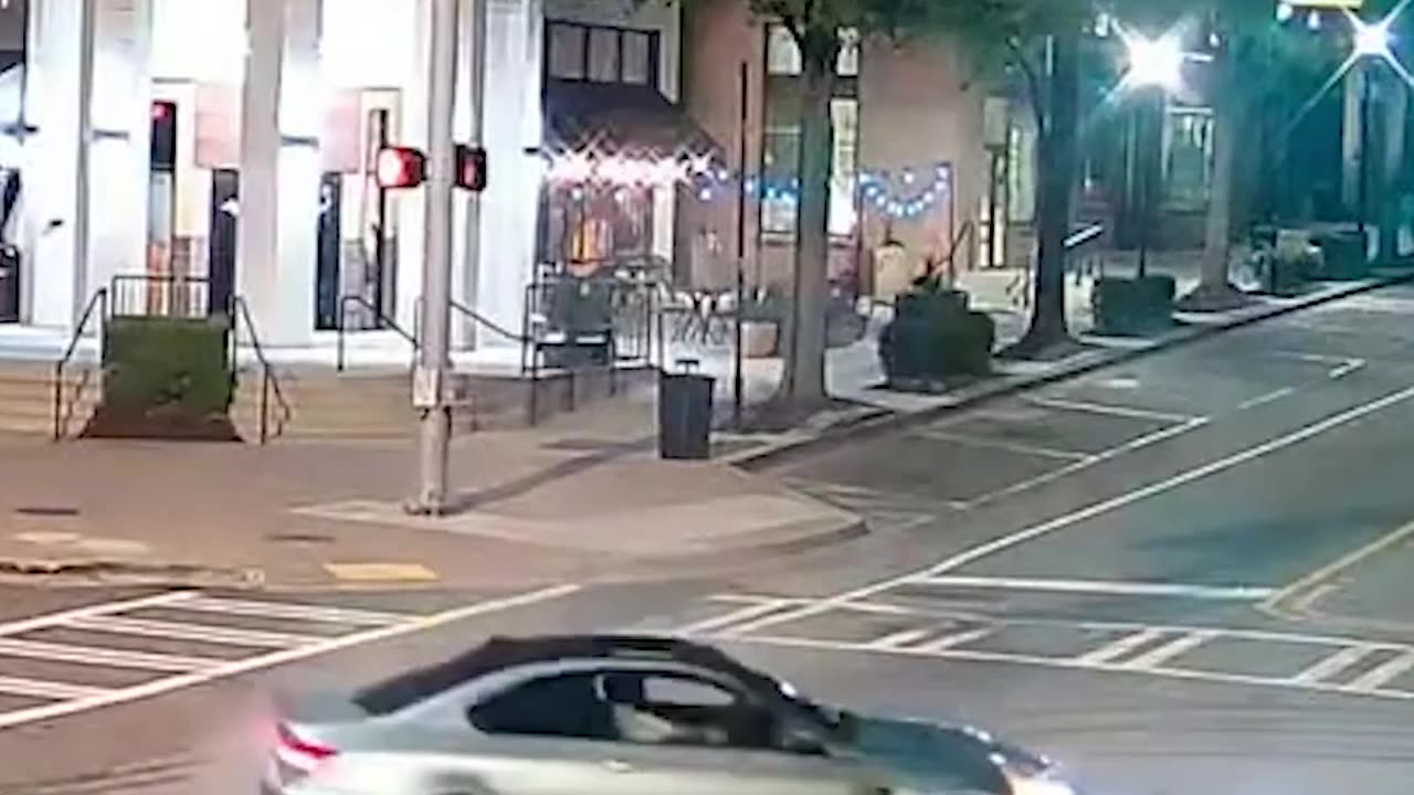 Man Does Donuts in Middle of Intersection, Ends How You Would Expect