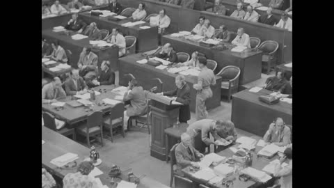 WAR CRIMES TRIALS, TOKYO, JAPAN - WAR CRIMES TRIALS, TOKYO, JAPAN - 111-adc-6192