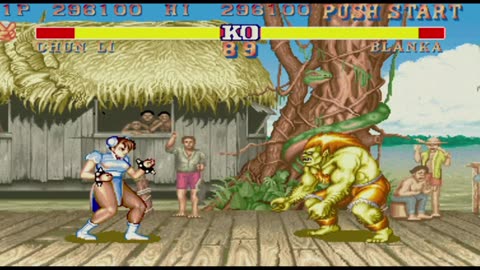 Chun Li vs Blanka