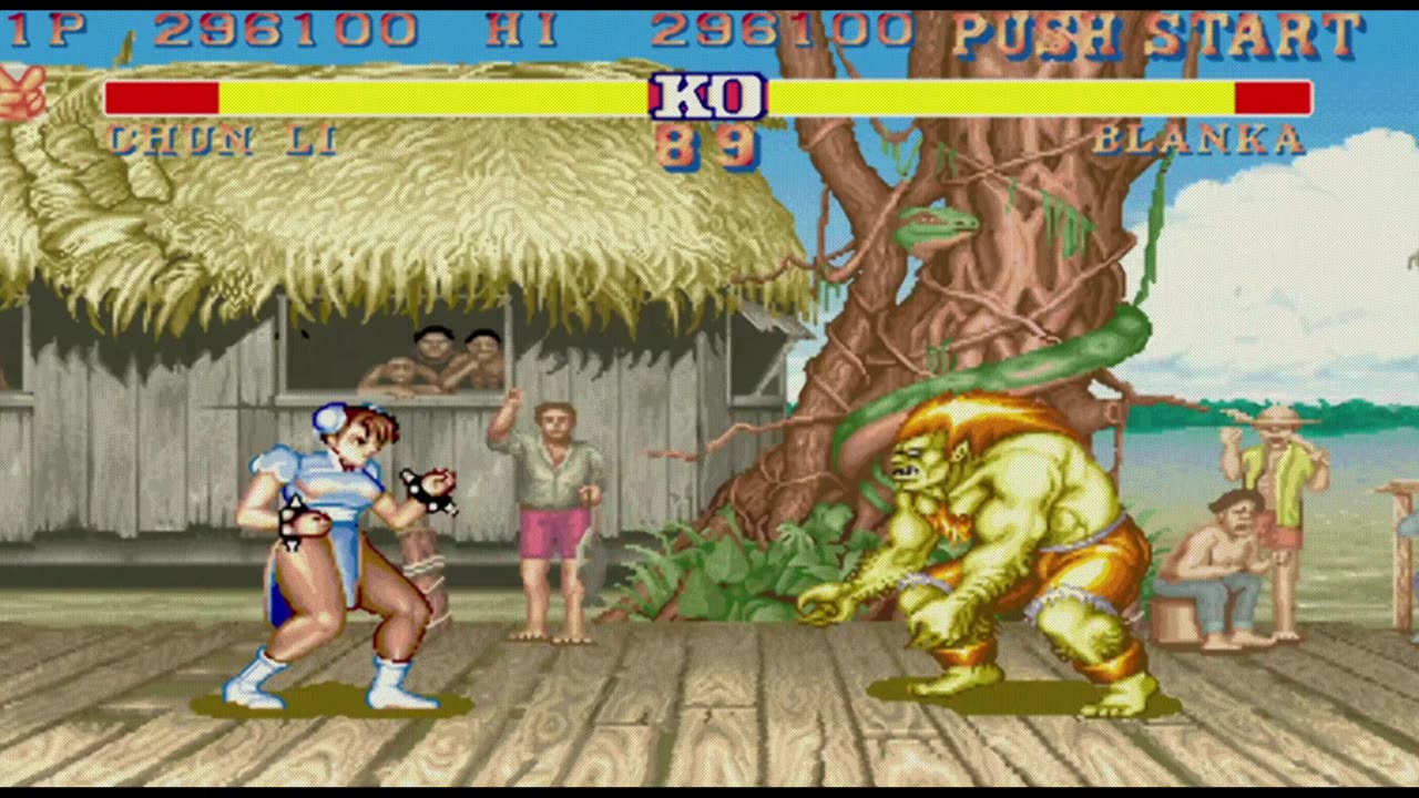 Chun Li vs Blanka
