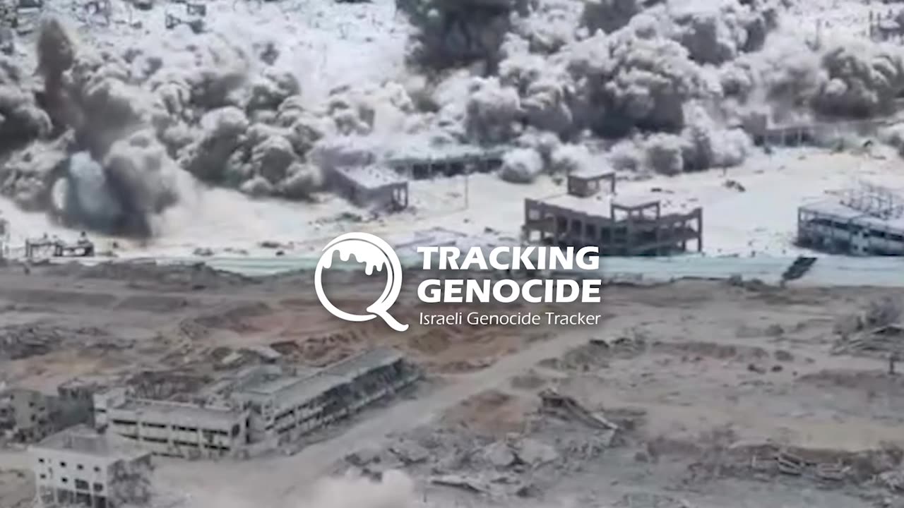 “Alongside ongoing airstrikes and artillery attacks across Gaza, Israeli units resume the mass obliteration of residential blocks, despite claiming to have halted operations under Trump’s alleged deal.”