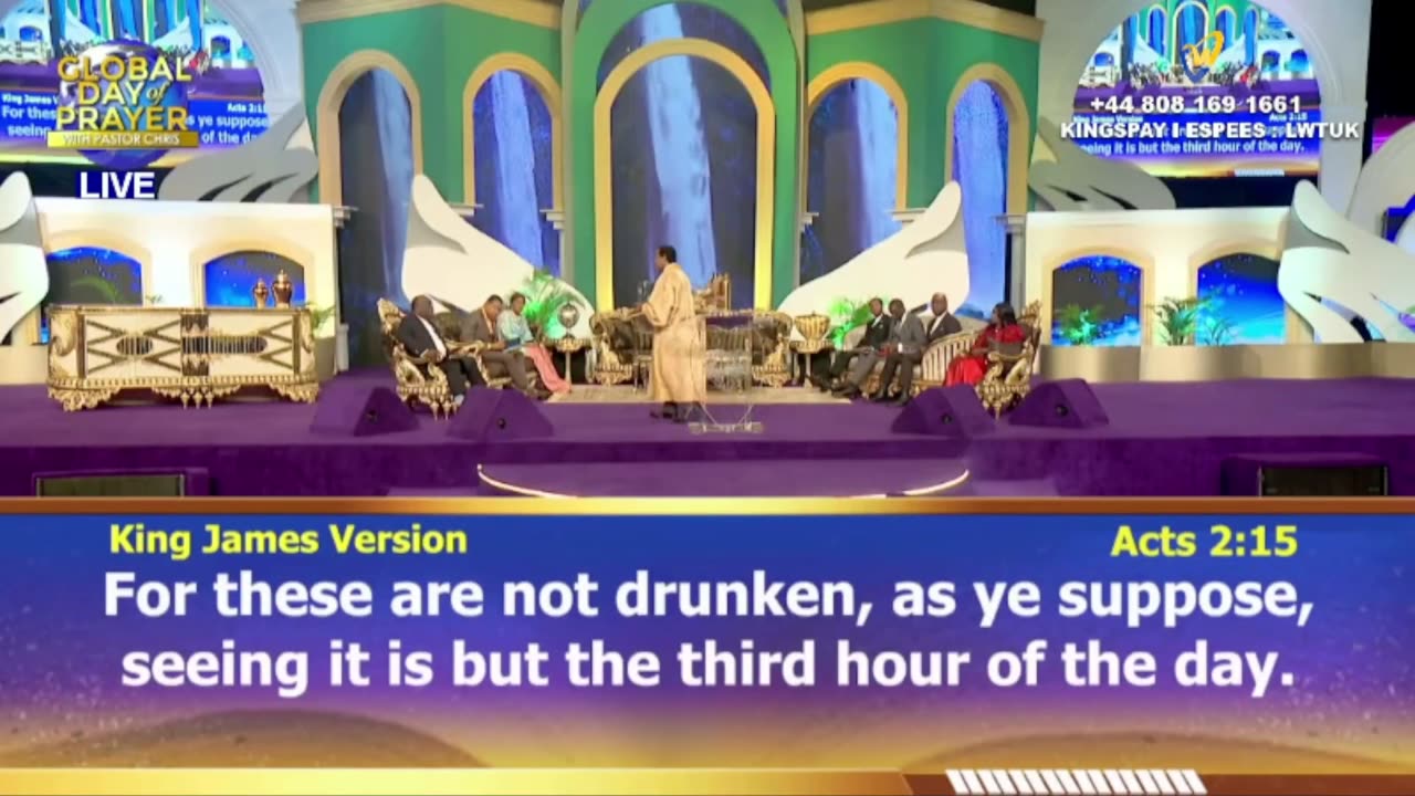 GLOBAL DAY OF PRAYER WITH PASTOR CHRIS, SEPTEMBER 27, 2025 [Day 2]
