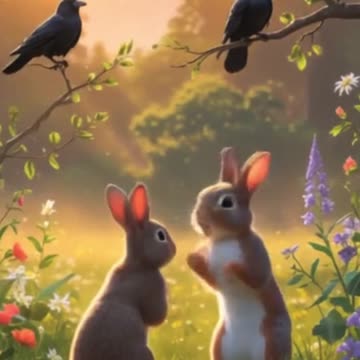 Brave Little Rabbit’s Journey: A Tale of Friendship and Courage! 🐰✨