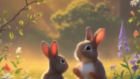 Brave Little Rabbit’s Journey: A Tale of Friendship and Courage! 🐰✨