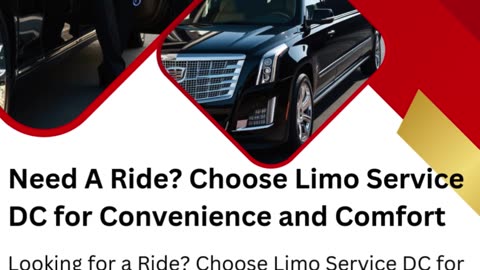 Cheap Limo Service DC for Convenience and Comfort