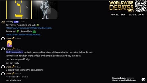 0317 WIDESTREAM - Widestream Debates - YouTube/Twitch/Rumble