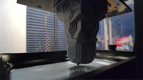 Dwarven Pillar Resin 3d Print Time Lapse