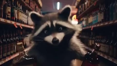 BIGFOOTS LITTLE RACOON THOUGHT HE WAS DRUNK