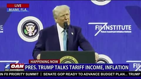 President Trump Speaks at FII Priority Summit