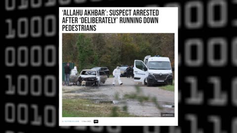 Allahu Akbar - Muslim is Arrested After Running Down Pedestrians in France