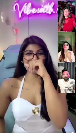 Life no change Indian group live show hot items girls alisha group