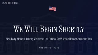 First Lady Melania Trump Welcomes the Official 2025 White House Christmas Tree