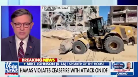 Speaker Mike Johnson on Peace in Gaza