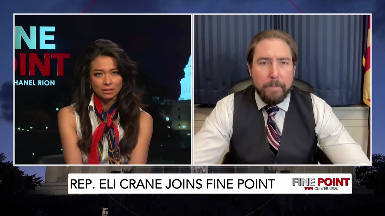 Rep. Eli Crane on "Fine Point with Chanel Rion"