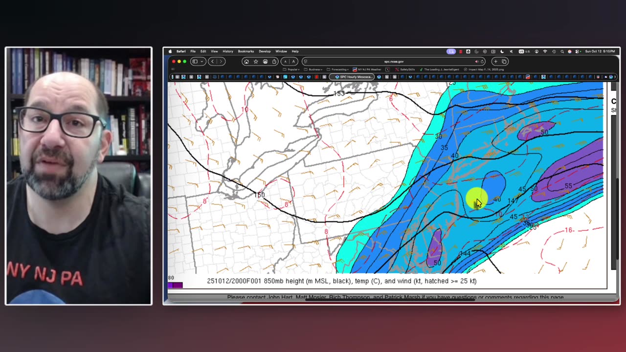 Coastal Storm Update October 12, 2025 5 PM